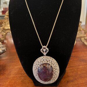 Ruby - Natural Corundum necklace